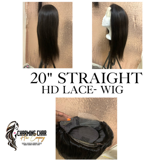 HD Straight 13x4 Frontal Wig